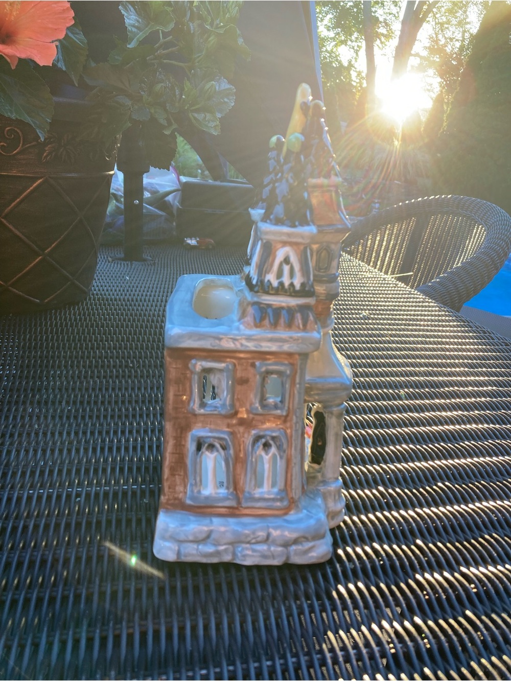 Blue Sky Hotel of Horrors candle holder - Picture 3 of 11